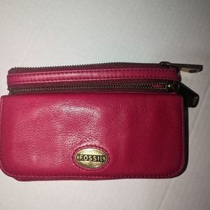 FOSSIL PINK WALLET